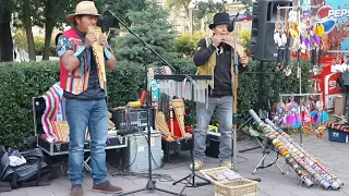 Ecuador indians(Руми и Хосе) - "Pastor solitario"-"Одинокий пастух",Омск 05.08.2018