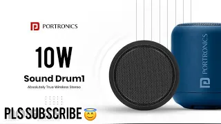 Portronics SoundDrum 1 🥁🔊 Unboxing📦🔪 (1249₹) Amazon 🔥