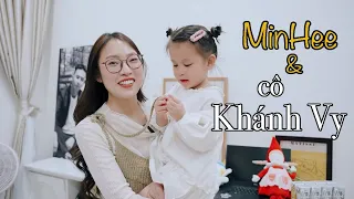 MinHee gặp lại cô Khánh Vy sau 1 năm | Em bé nói tiếng Anh MinHee | growwithminhee