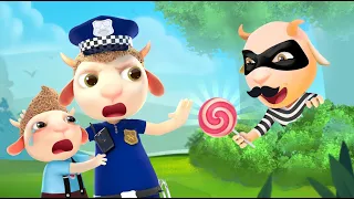 Police Officer - Baby's Helper | Funny Kids Songs + More Nursery Rhymes | Dolly and Friends 3D