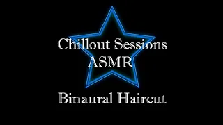 ASMR Haircut | Binaural Barber Roleplay | Ear to Ear Sounds with Massage | Dark Screen for Sleep