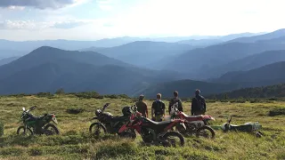 Эндурим на Говерлу /  Climb to Goverla on Enduro bike