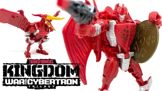 Transformers Kingdom Golden Disk Collection TERRORSAUR Review