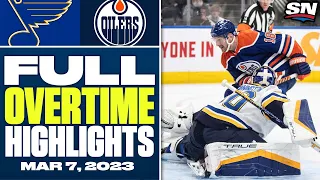 St. Louis Blues at Edmonton Oilers | FULL Overtime Highlights - February 28, 2024