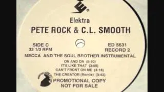Pete Rock & CL Smooth - Mecca & Soul Brother instrumental LP - On & On  - (1992)