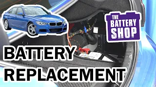 BMW 328i (2007-2016) - New Battery Install