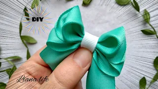 🎀Бантики из репсовой ленты 2,5 см СВОИМИ РУКАМИ|🎀БАНТИКИ для малышки|DIY|BOW|laço😍💓