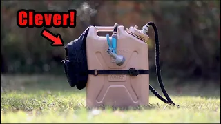 The Best DIY Portable shower!