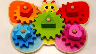 Best Learn Colors, Shapes, Numbers & Counting Puzzle, Toddler Learning Toy Video