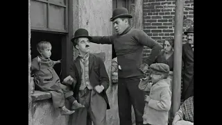 Fight Scene from THE KID (1921): One of Chaplin's Funniest!