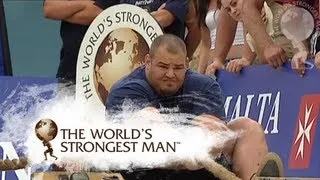 2009 Boat Pull: Brian Shaw | World's Strongest Man