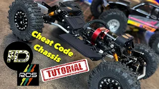 Mazz Designs Cheat Code Chassis assembly tutorial. #Mazzdesigns #Mazz #rcsteve710