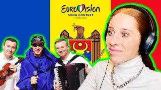 I REACTED TO MOLDOVA'S SONG FOR EUROVISION 2022 // ZDOB ȘI ZDUB & FRAȚII ADVAHOV