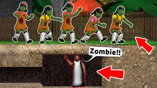 Granny vs Zombie Army Squid Game - funny horror animation parody (p.167)