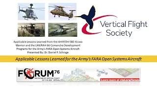 Lessons Learned from AHIP/OH-58D and LHX/RAH-66 Development Programs for the Army's FARA Aircraft