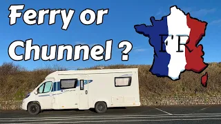 Which is best? Ferry or Chunnel to get to France with a motorhome and a dog?