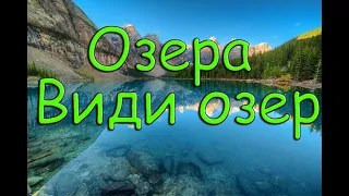 Озера. Види озер. Значення озер.