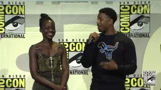 Black Panther Comic Con Panel (2016) Chadwick Boseman (HD)