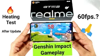 Realme GT Neo 2 Genshin impact gameplay After Realme Ui 3.0 Update with FPS Meter 😱🤔🙏