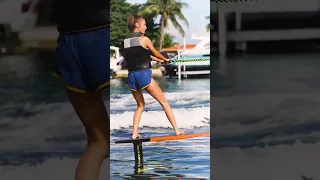 Hydrofoil Surfing | Wakeboard & Wakefoil School in Miami | @watersportsparadise | Visit Us Now!