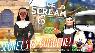 Ice Scream 6 FRIENDS: Charlie Secret Evil Nun CUTSCENE! | Ice Scream 6 Secret Ending | Keplerians