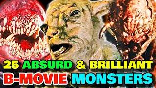 25 Creepy, Campy & Forgotten B-Movies Monsters You Never Knew Existed - Explored