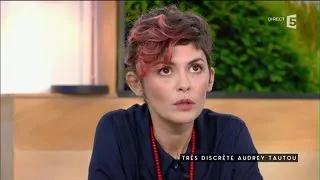 Audrey Tautou, discrète - C à vous - 01/09/2016