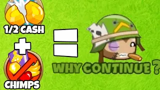 Today We Merge Half Cash + CHIMPS - BTD6