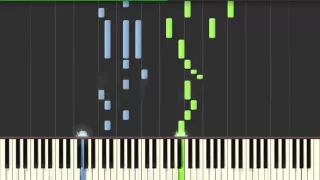 Teresa Teng - The Moon Represents my Heart - Piano tutorial (Synthesia)