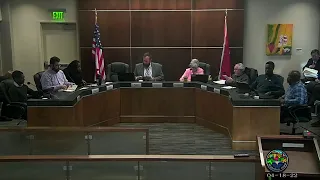 City of Waterloo City Council Meeting Regular Session - April 18, 2022