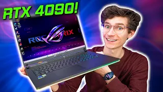PURE INSANITY - RTX 4090 Gaming Laptops Are HERE! 😮  - Asus ROG Strix SCAR 18