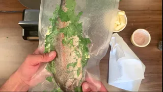 Rainbow trout - Sous Vide and Grilled Trout Fish