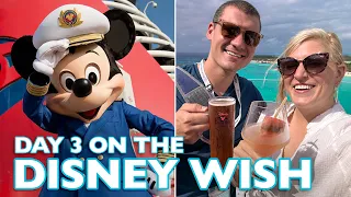 The BEST Last Day On The DISNEY WISH | AquaMouse, Castaway Cay, 1923, Tiana Bar, FULL CRUISE REVIEW