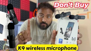 k9 wireless microphone | Wireless Microphone For YouTube | K9 Wireless Mic Review