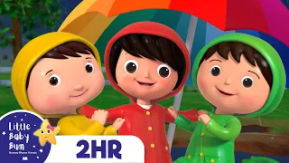 Splashing in Puddles + More | Babies Learn English - LBB Nursery Rhymes