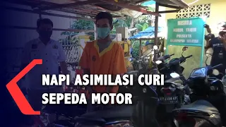Napi Asimilasi Curi Sepeda Motor Sembari Kantongi Sabu