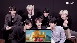 ENHYPEN reaction to BTS (방탄소년단) '작은 것들을 위한 시 (Boy With Luv) (feat. Halsey)' Official MV