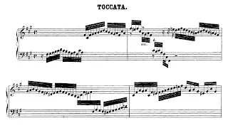 JS Bach: Toccata in F Sharp Minor BWV 910 - Glenn Gould, 1976 - Columbia M 35144