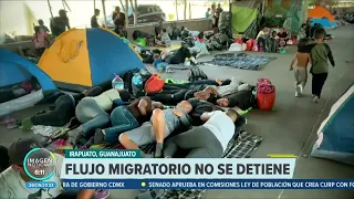 Flujo migratorio no se detiene en Irapuato, Guanajuato | Noticias con Francisco Zea