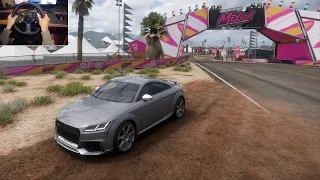 Audi TT RS 2018 - Forza Horizon 5 | Logitech G920 gameplay
