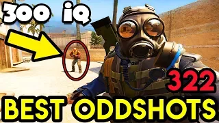 DON'T LOOK BACK... *300 IQ* - CS:GO BEST ODDSHOTS #322