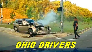 BEST OF OHIO DRIVERS 2023  |  20 Minutes of Road Rage, Accidents, Convenient Cop & More