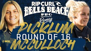 Molly Picklum vs Sophie McCulloch | Rip Curl Pro Bells Beach - Round of 16 Heat Replay