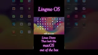 Lingmo OS : Linux Distro that look like macOS #macos #linux