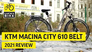 KTM Macina City 610 Belt 2021 | Wartungsarmes und Komfortables City-E-Bike