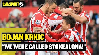 "WE WERE CALLED STOKEALONA!" 😅 Ex-Stoke City Forward Bojan relives playing with Crouch & Arnautovic!