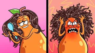 Problemas de cabello largo vs cabello corto