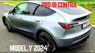 Pro si Contra cu noua Tesla Model Y facelift Dual Motor 514 CP 2024 Made in Germany