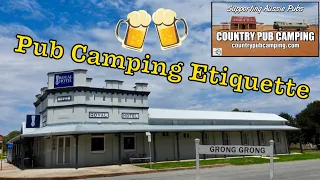 Pub Camping Etiquette