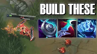 YOU SHOULD BUILD THESE ITEMS ON AATROX